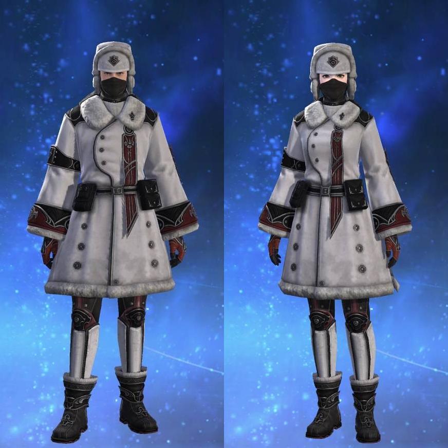 Imperial Coat of Striking's gearset image.