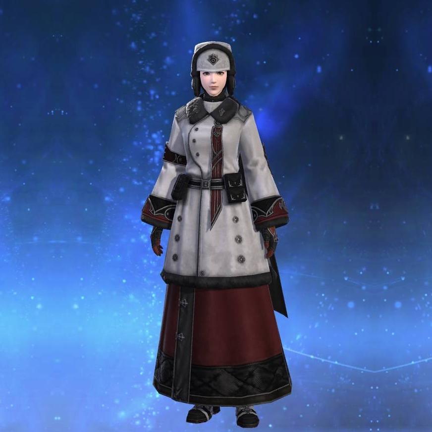 Imperial Coat of Healing's gearset image female.