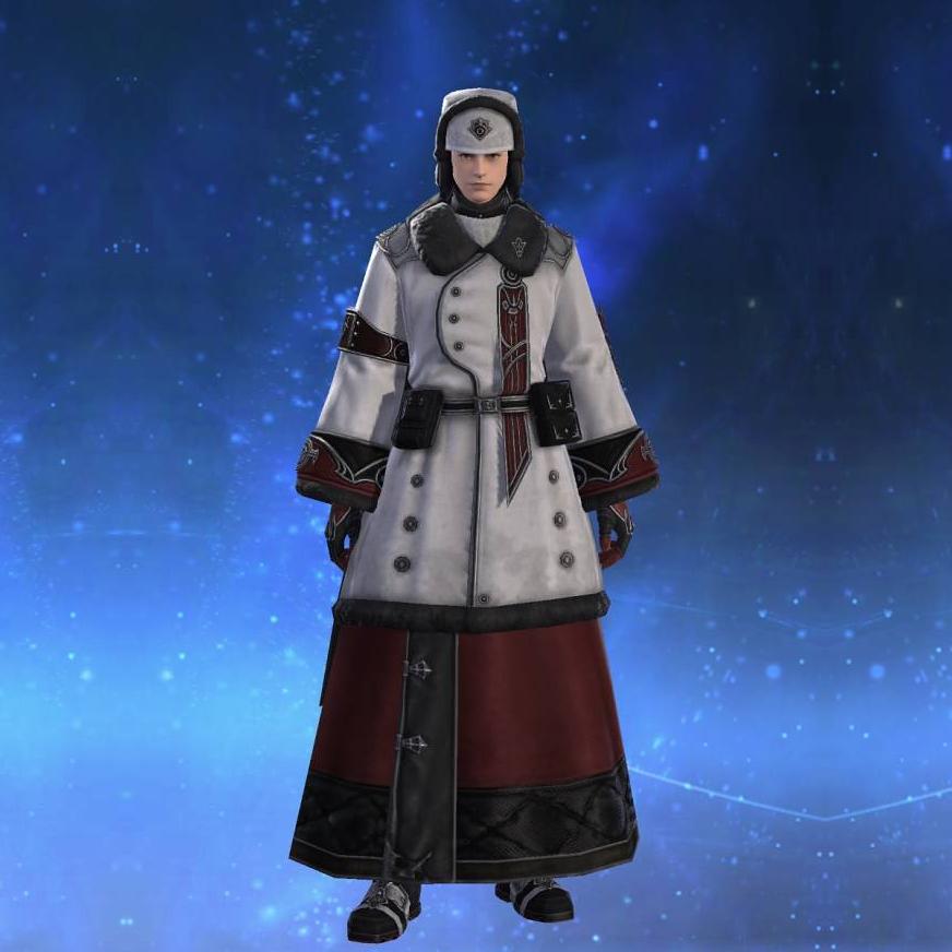 Imperial Coat of Healing's gearset image male.