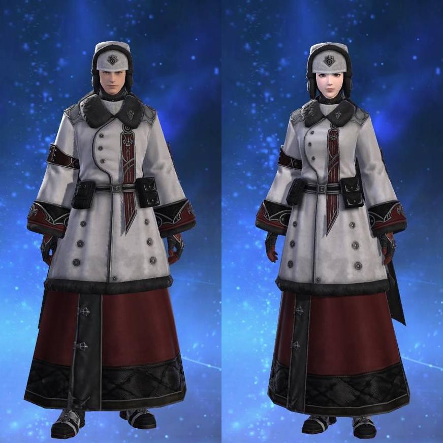 Imperial Coat of Healing's gearset image.