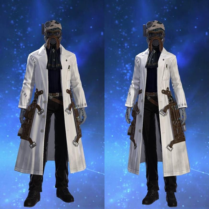 Wake Doctor's White Coat's gearset image.