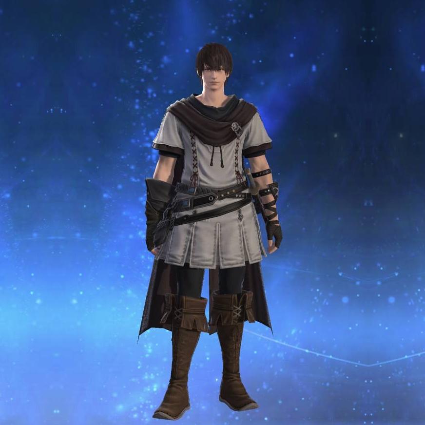 Wayfarer's Tabard's gearset image male.