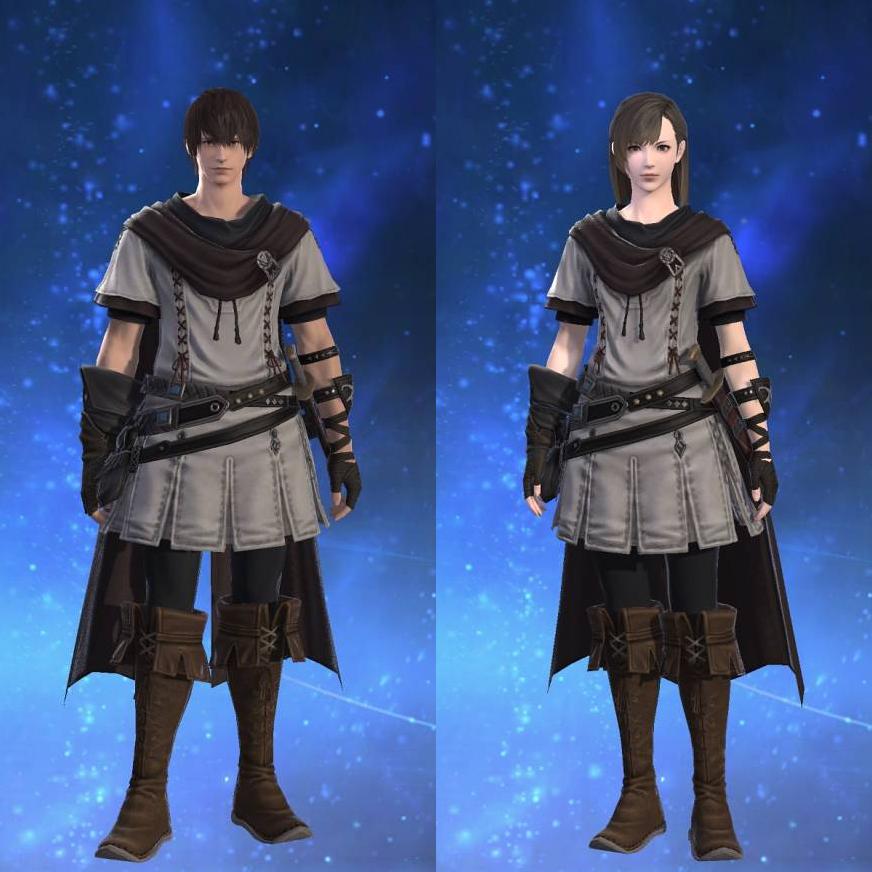 Wayfarer's Tabard's gearset image.