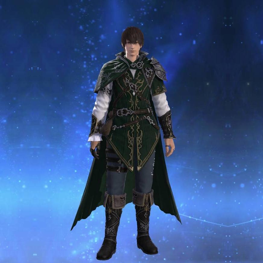 Woodland Warden's Top's gearset image male.