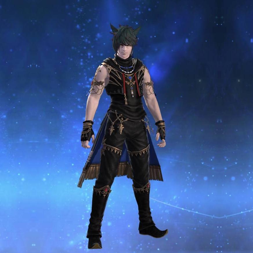 エトワールアタイア's gearset image male model.
