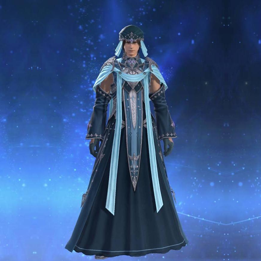 Ascension Robe of Casting's gearset image male.