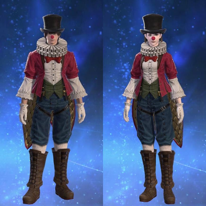 Clown's Top's gearset image.