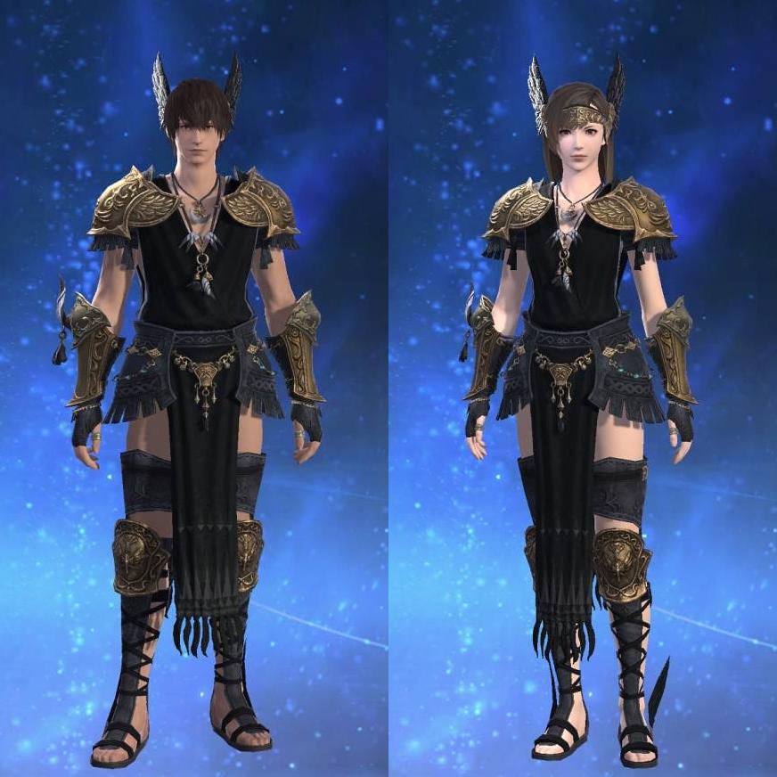 クラシカルエクエス・アタイアRE's gearset image.