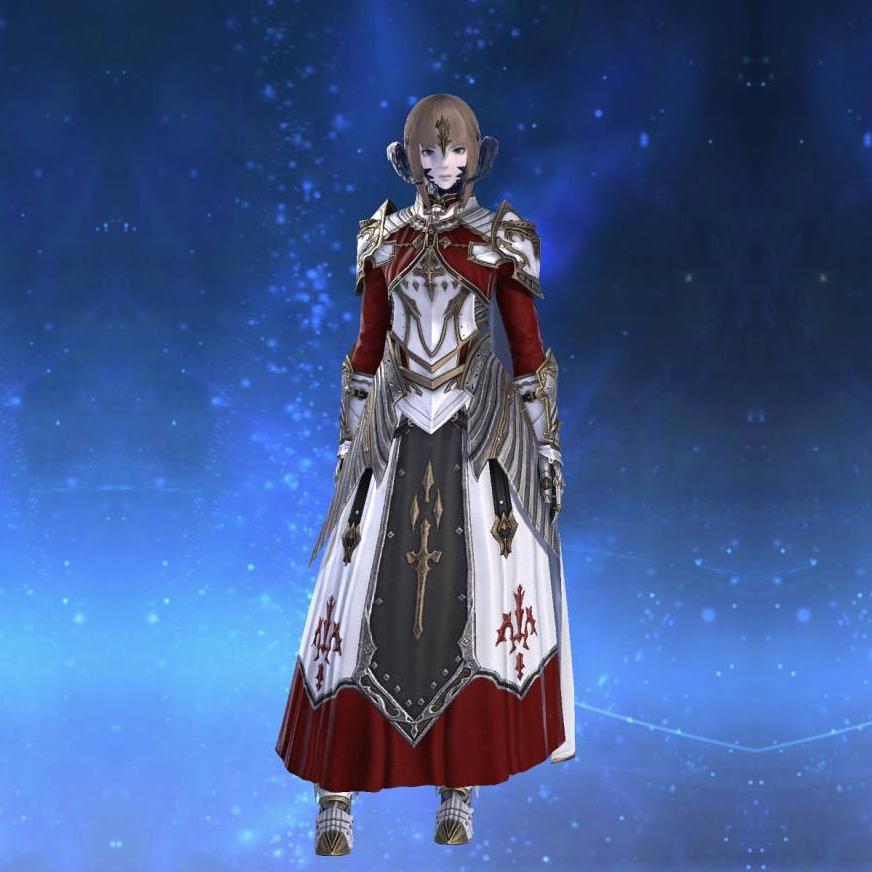 Augmented Credendum Surcoat of Casting's gearset image female model.