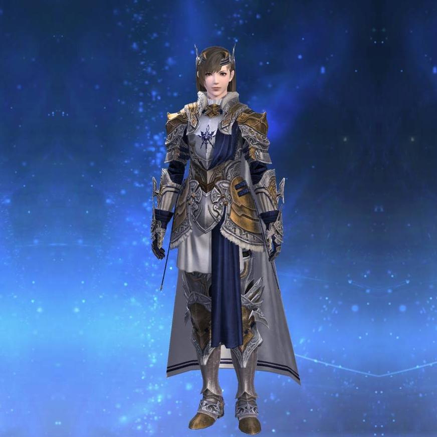 Augmented Credendum Cuirass of Fending's gearset image female.