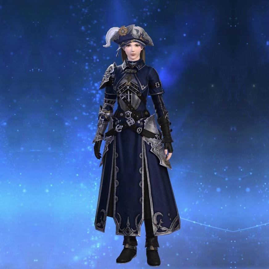 Augmented Credendum Mail of Aiming's gearset image female.