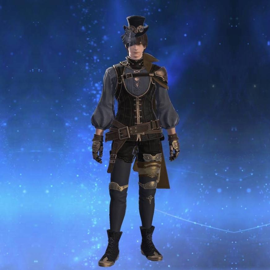 コンドライト・キャスターアタイア's gearset image male.