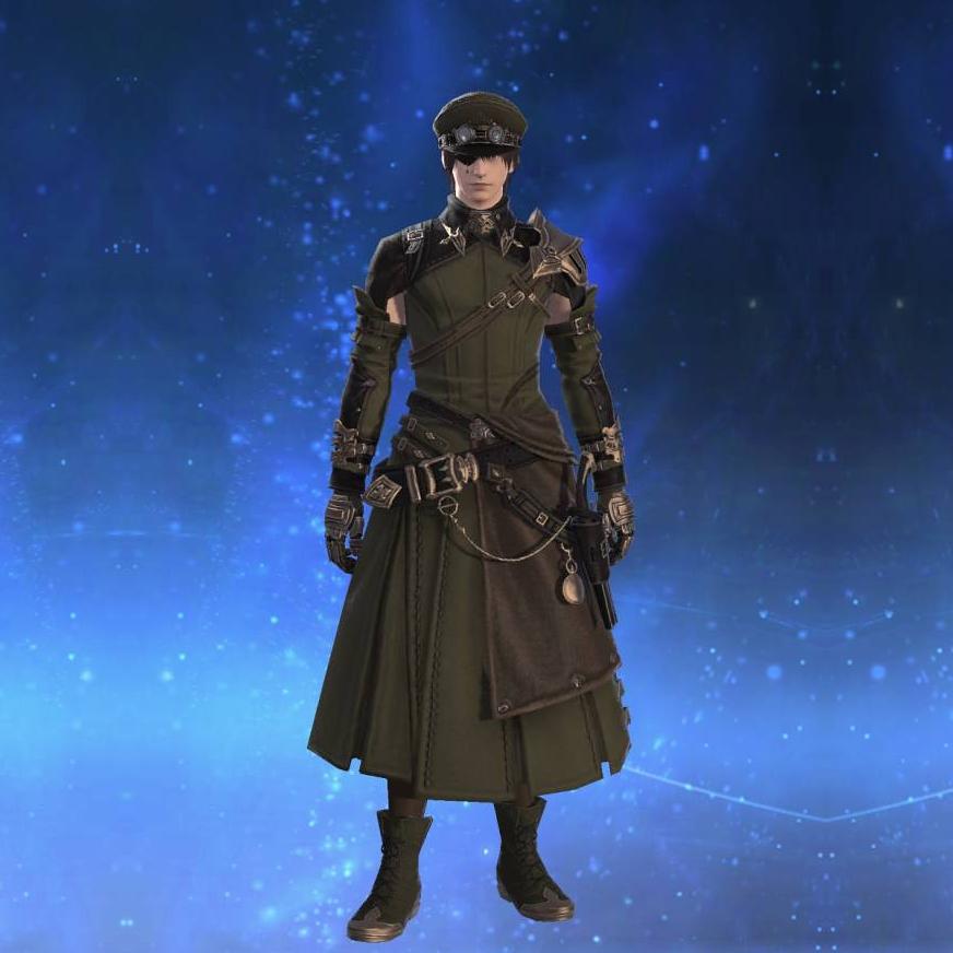 Chondrite Top of Maiming's gearset image male.
