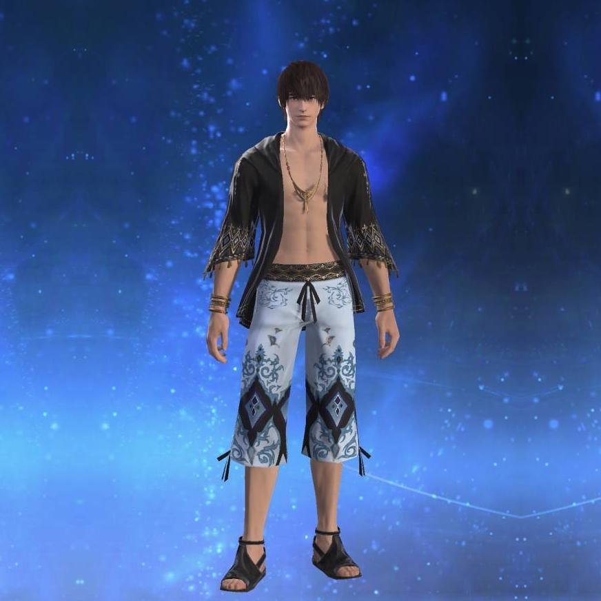 Summer Sunset Beach Cover-up's gearset image male.