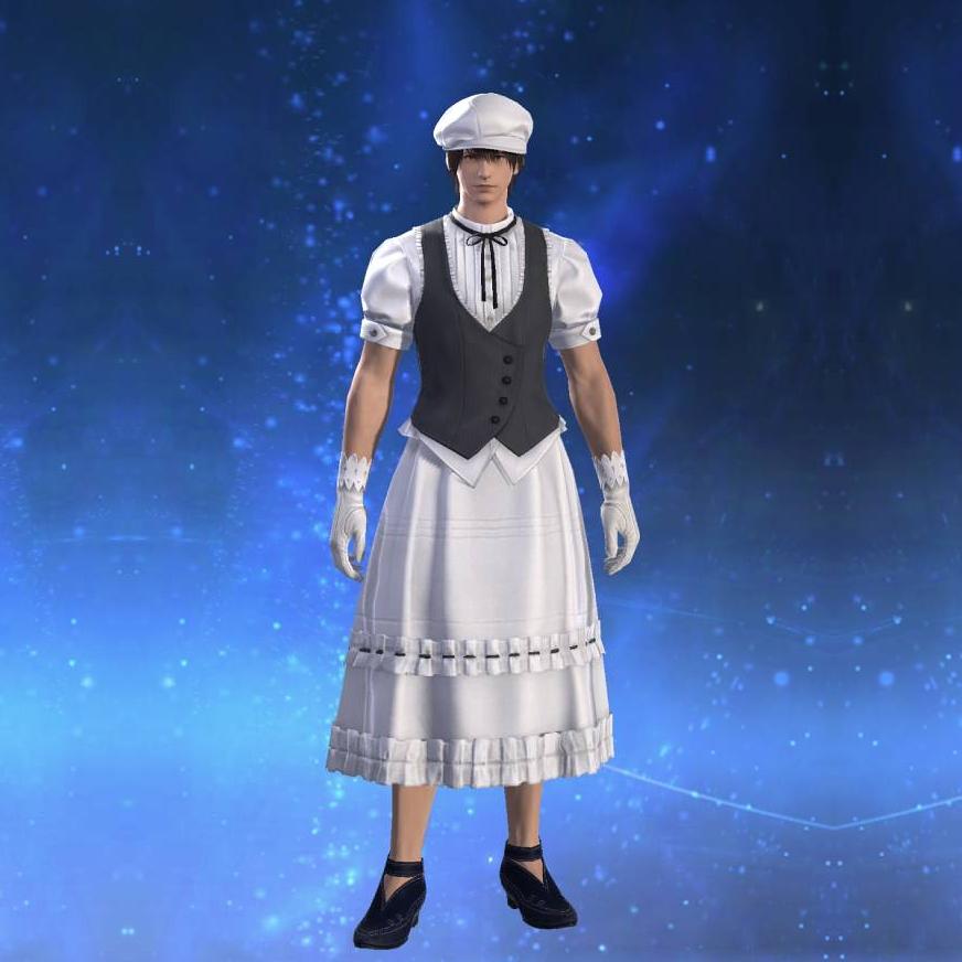 Salon Server's Dress Vest's gearset image male.