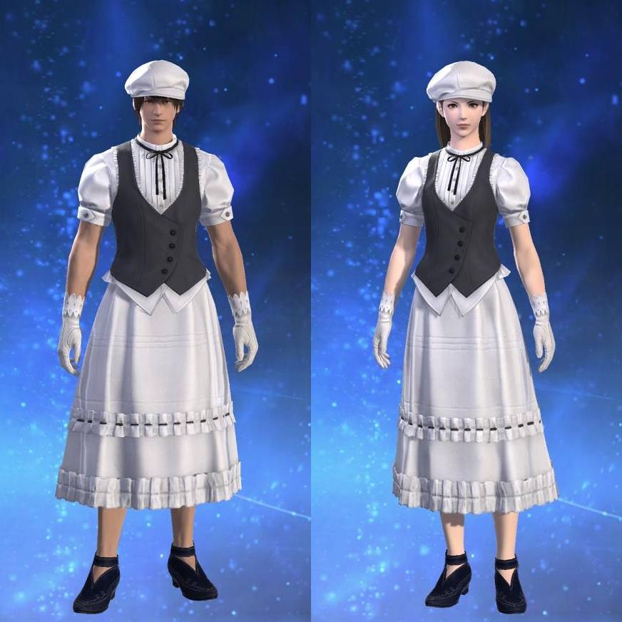 Salon Server's Dress Vest's gearset image.