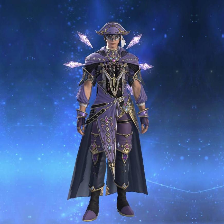 Ascension Cloak of Scouting's gearset image male.
