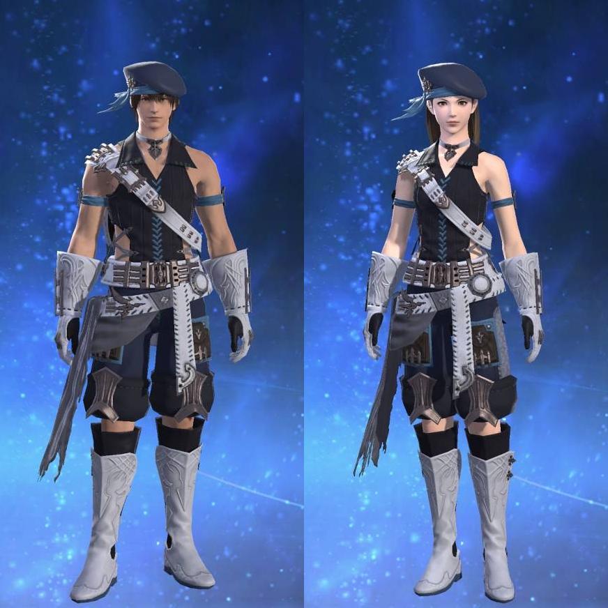 Scarlet Moko Vest of Gathering's gearset image.