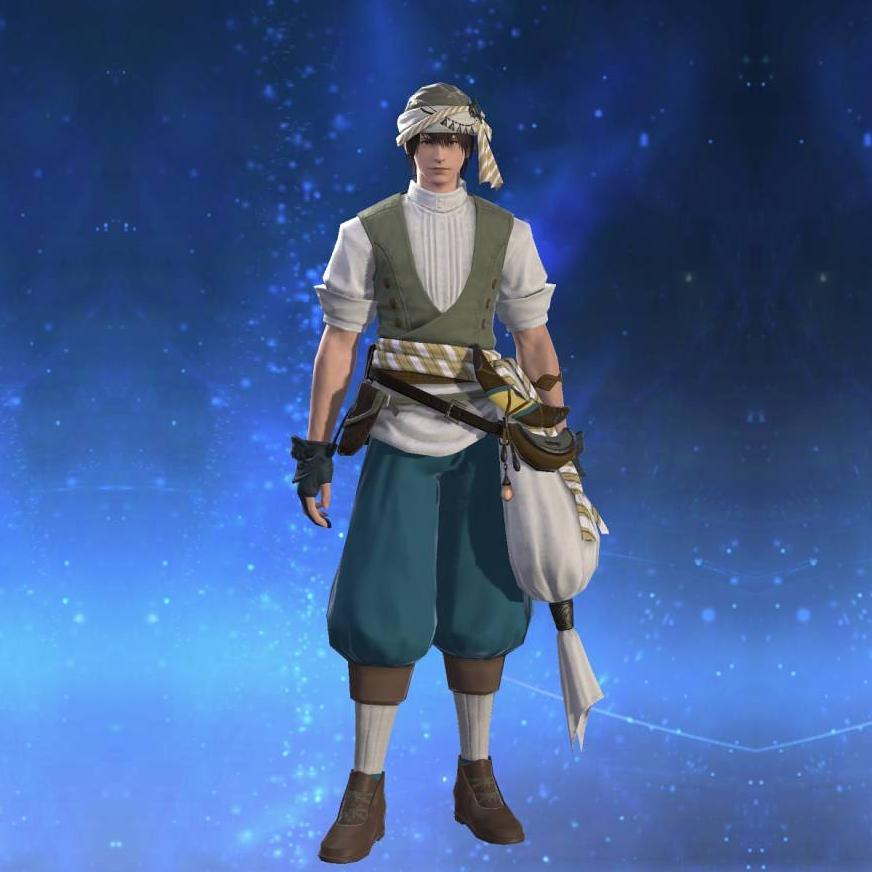 スノーリネン・クラフターアタイア's gearset image male.