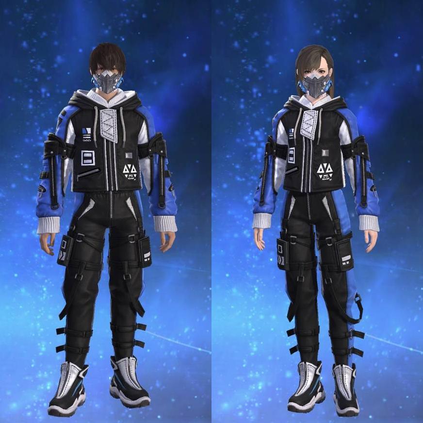 Model B-2 Tactical Jacket's gearset image.