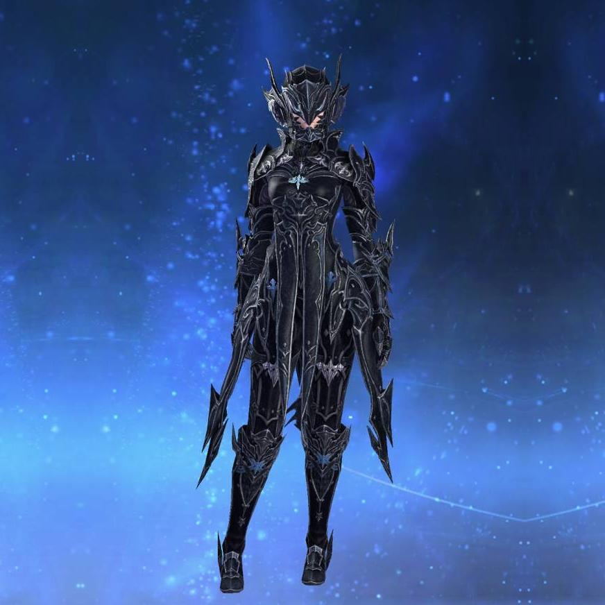 ティアマットアタイア's gearset image female model.