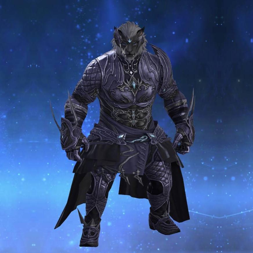 テオゴニアー・スカウトアタイア's gearset image male model.