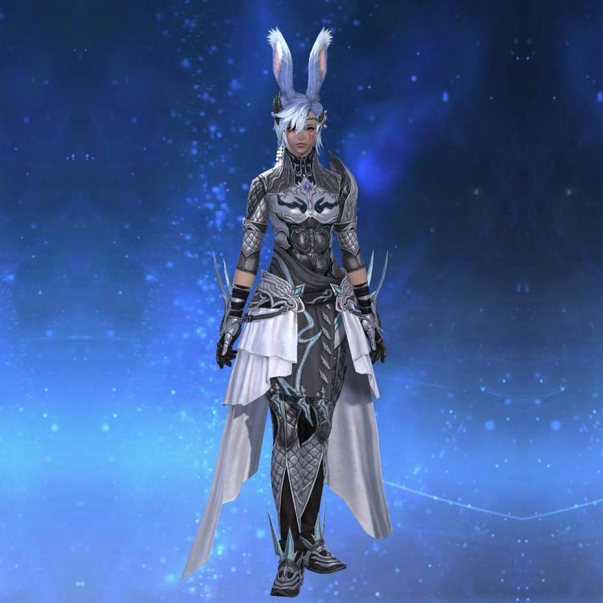 Theogonic Corselet of Striking's gearset image female model.