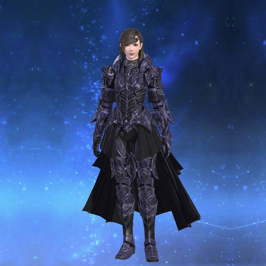Theogonic Mail of Maiming's gearset image female.