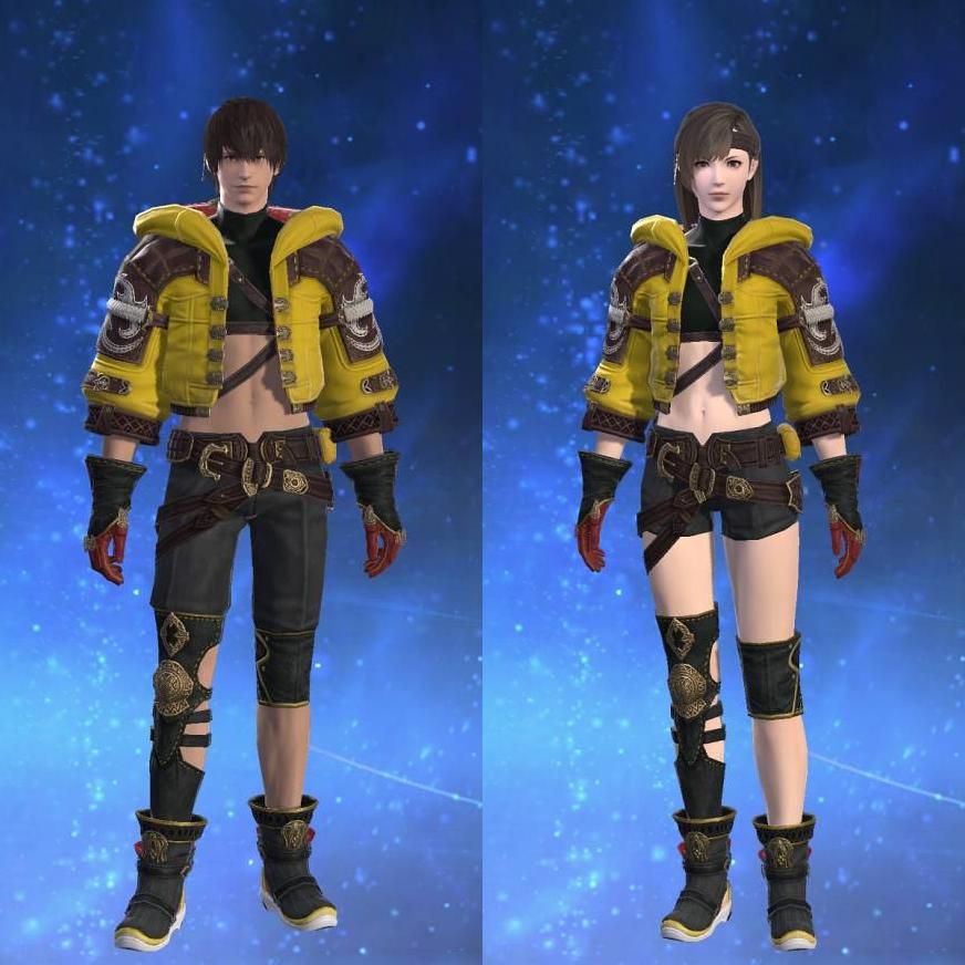 Diadochos Jacket of Striking's gearset image.