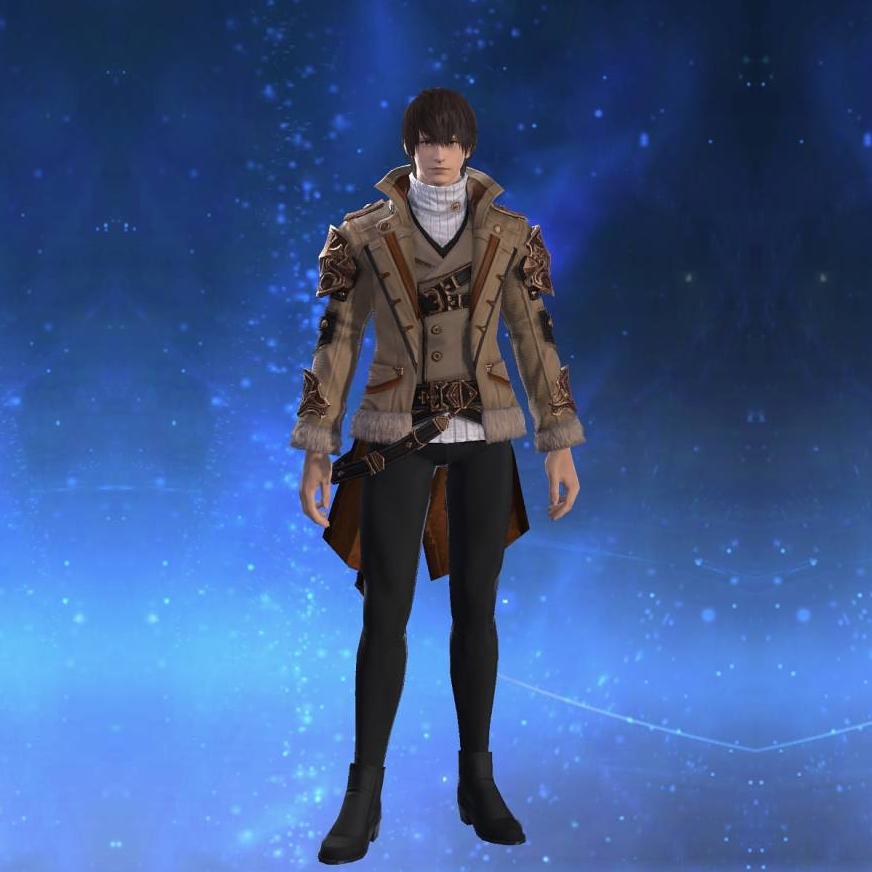 Ornate Diadochos Jacket of Aiming's gearset image male.