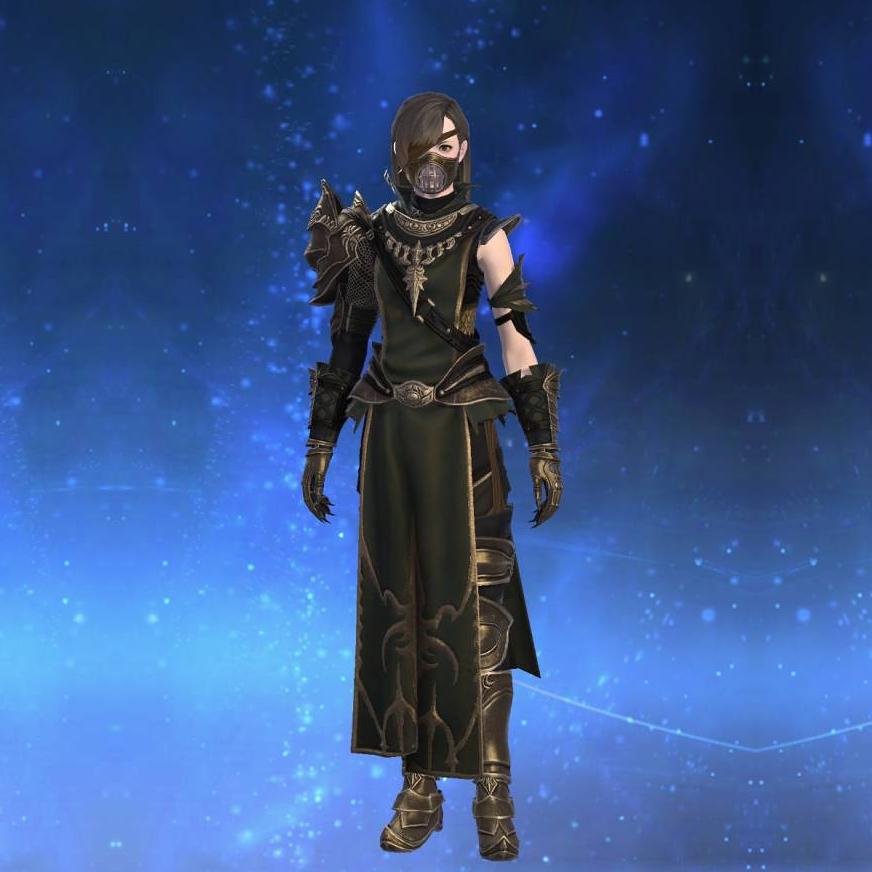 Distance Scale Mail of Striking's gearset image female.