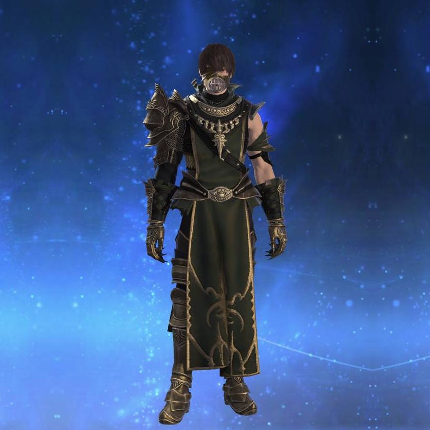 Distance Scale Mail of Striking's gearset image male.