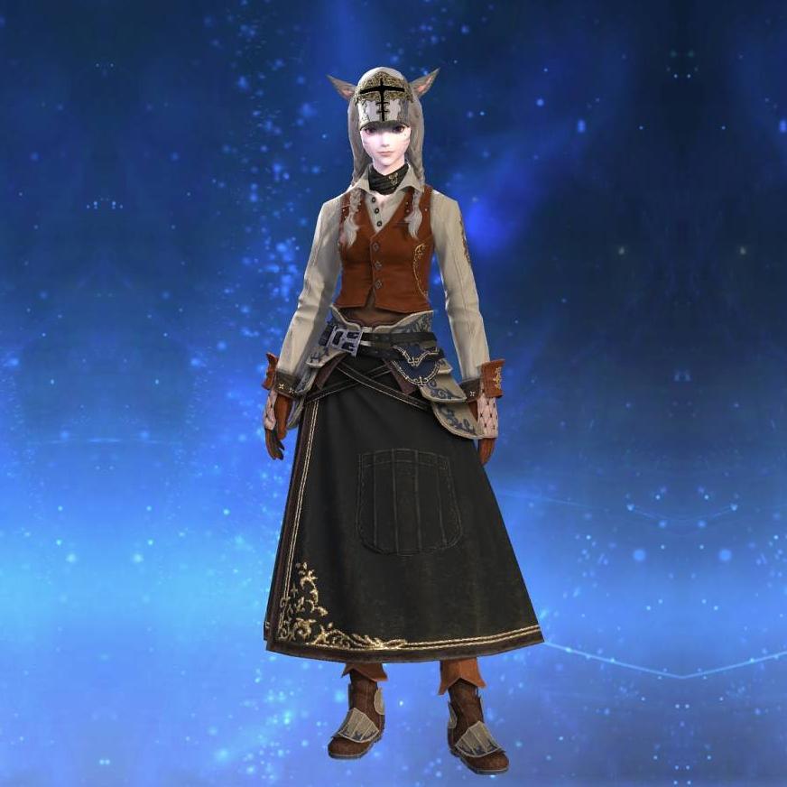 ハンマーソフォス・アタイア's gearset image female model.