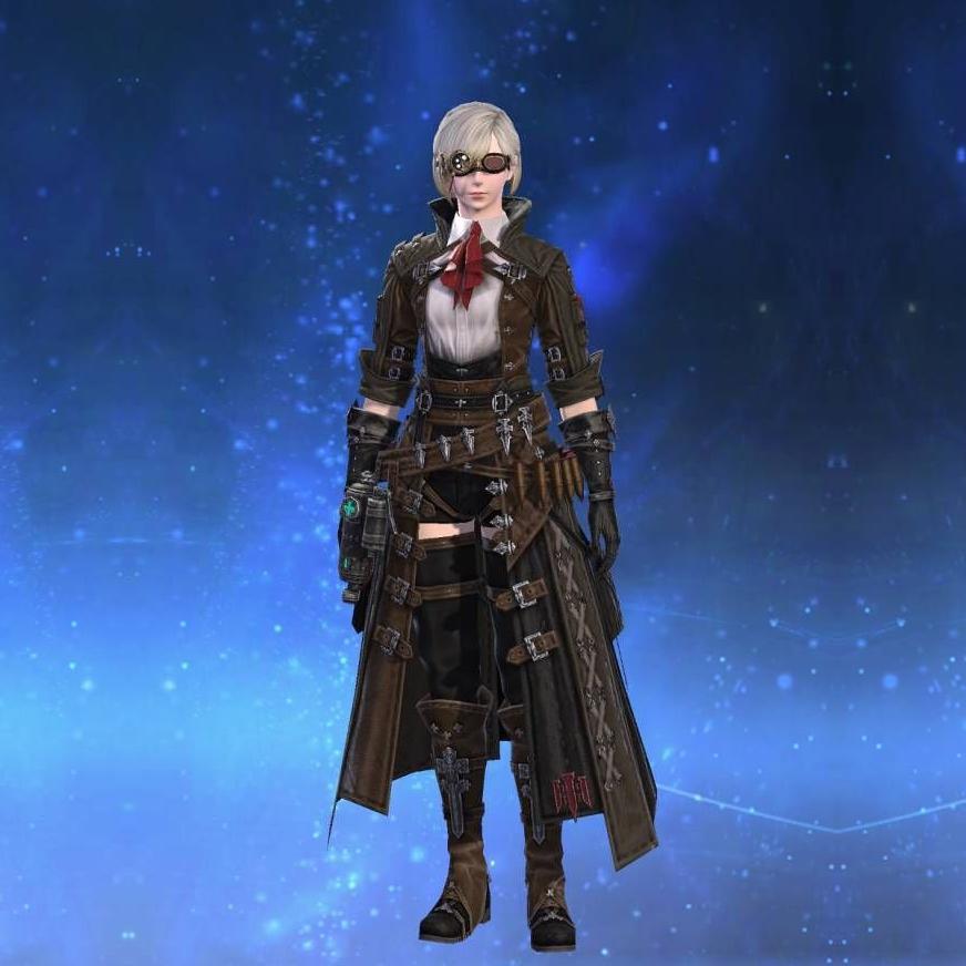 パイオニアアタイア's gearset image female model.