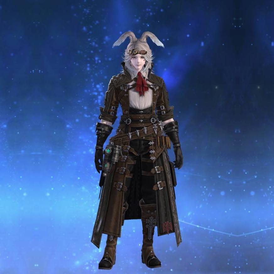 パイオニアアタイア's gearset image male model.