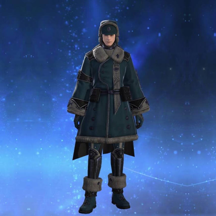 Pactmaker's Coat of Gathering's gearset image male.