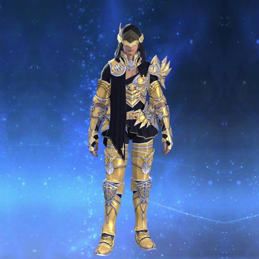 Panthean Mail of Scouting's gearset image male.