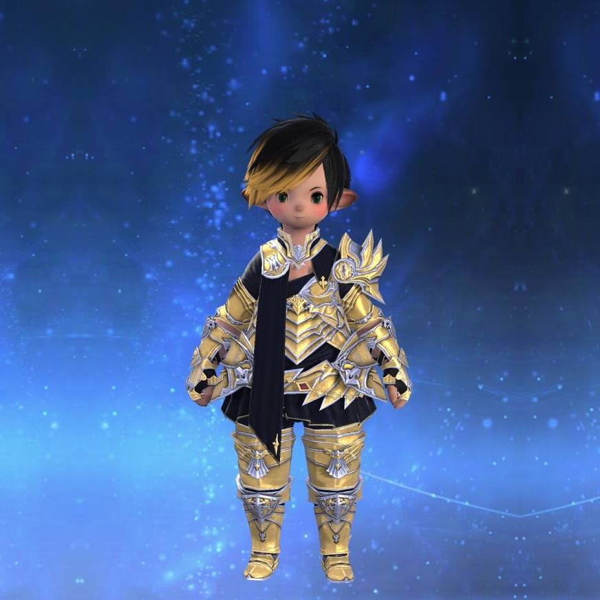 Panthean Mail of Scouting's gearset image male model.