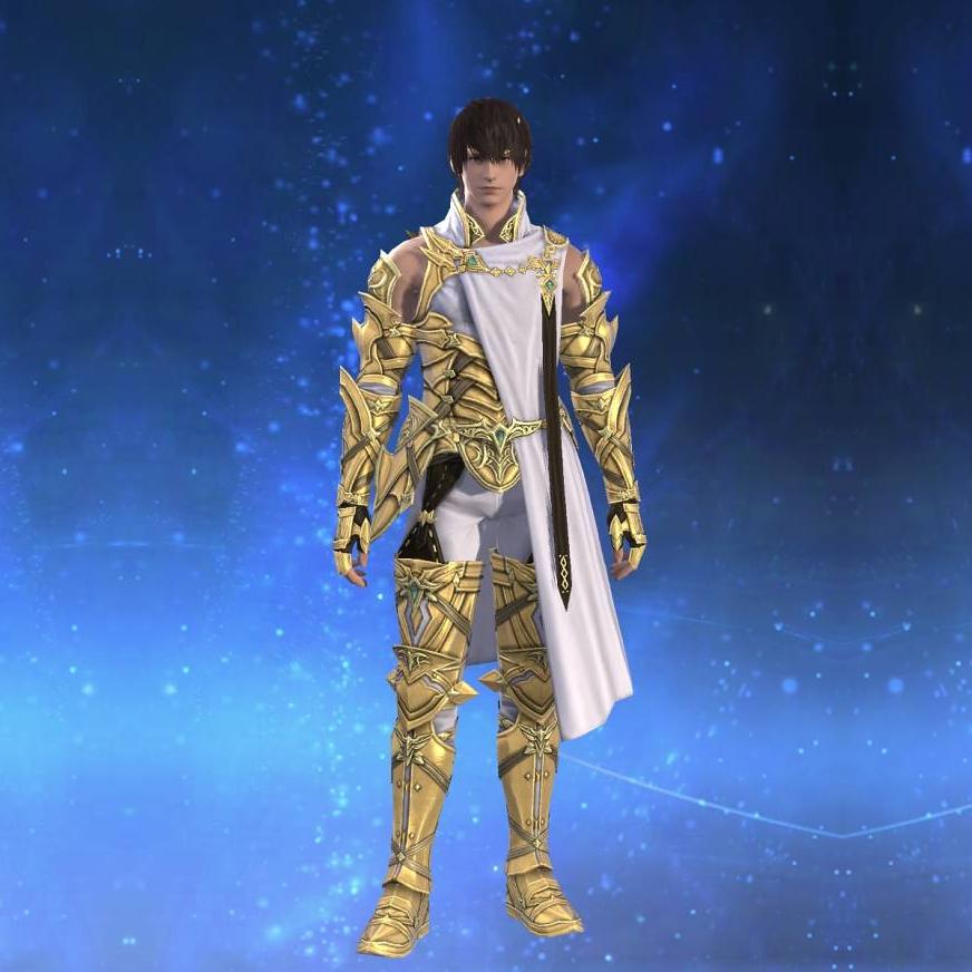 Panthean Corselet of Striking's gearset image male.