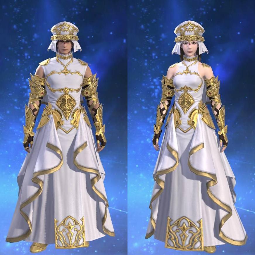 Panthean Robe of Healing's gearset image.