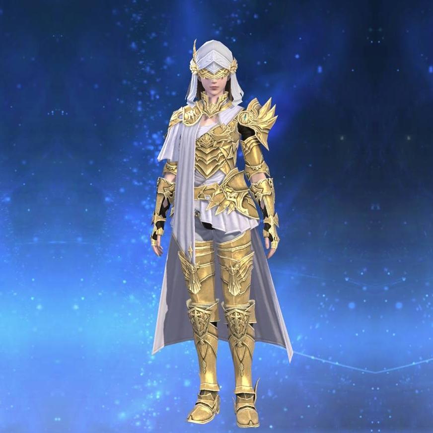 Panthean Mail of Aiming's gearset image female.