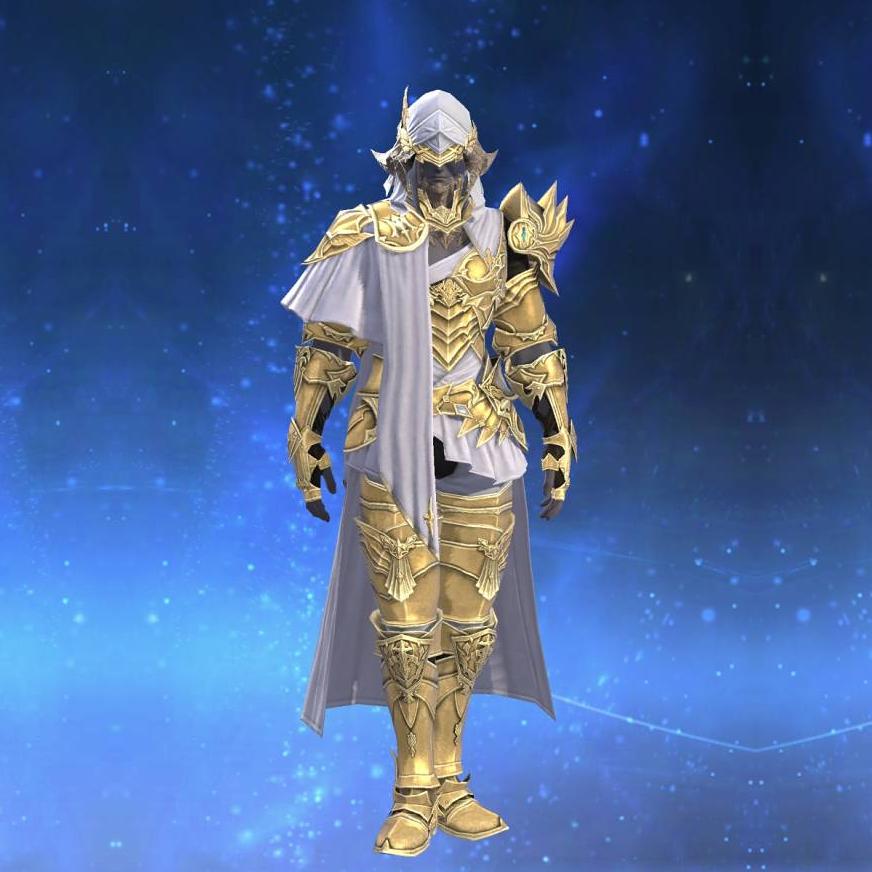 Panthean Mail of Aiming's gearset image male model.