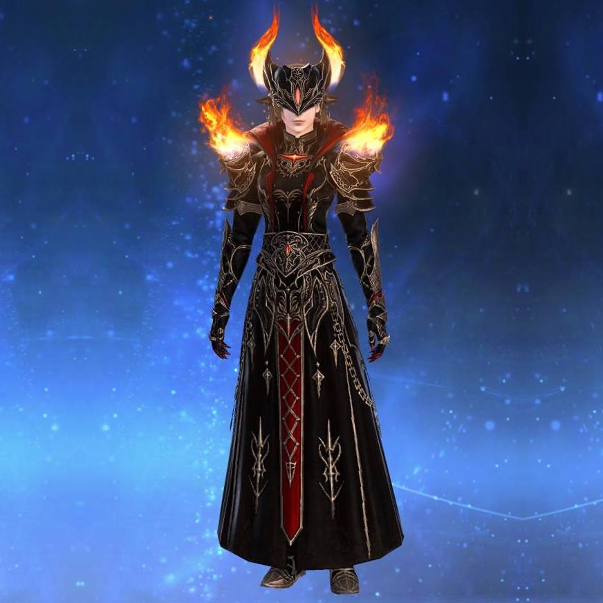 Purgatory Surcoat of Healing's gearset image female.