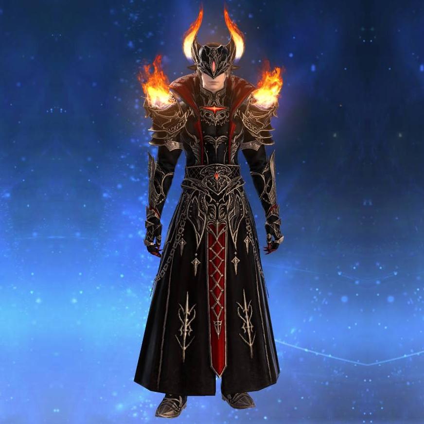Purgatory Surcoat of Healing's gearset image male.