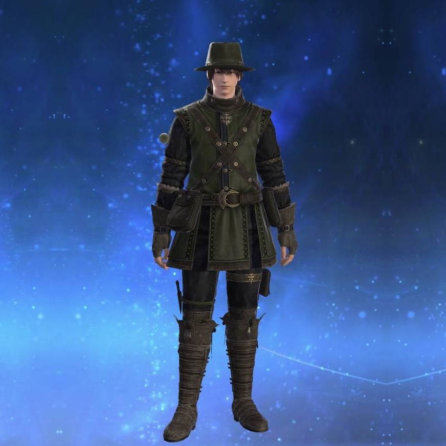 Perfectionist's Doublet of Gathering's gearset image male.