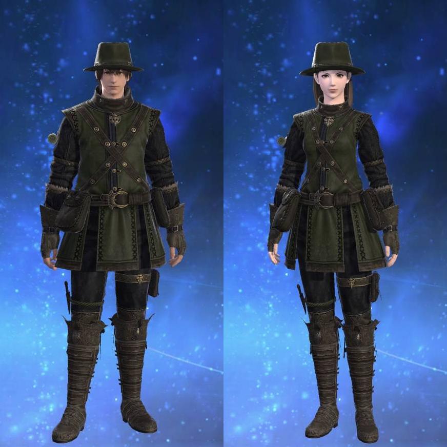 Perfectionist's Doublet of Gathering's gearset image.