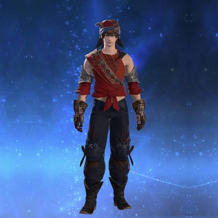 Palaka Vest of Aiming's gearset image male.