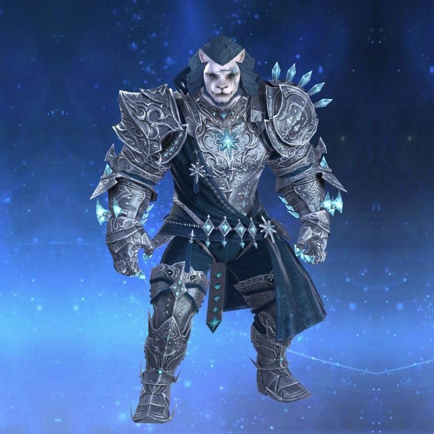 ヒュポスタシス・スレイヤーアタイア's gearset image male model.