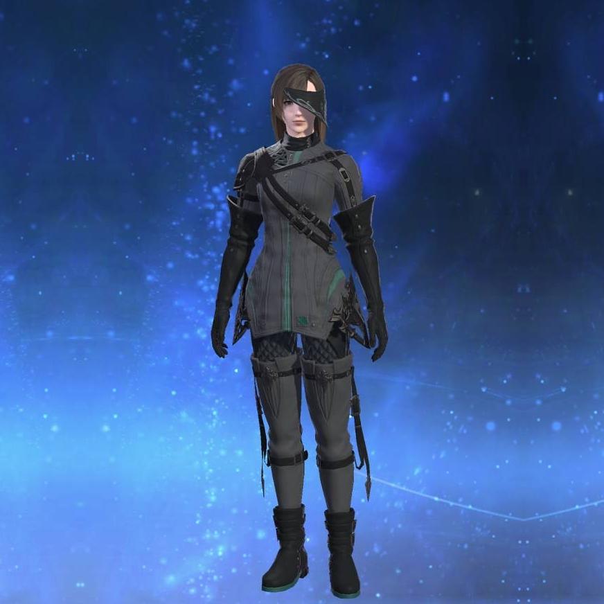 Luncheon Toadskin Jacket of Scouting's gearset image female.