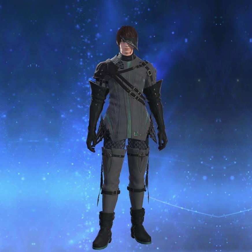 Luncheon Toadskin Jacket of Scouting's gearset image male.
